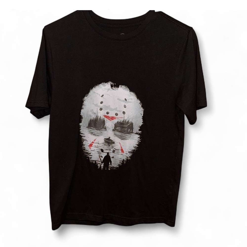 Wonder Nation Black Graphic T-Shirt | XXL (18) | Halloween Shirt